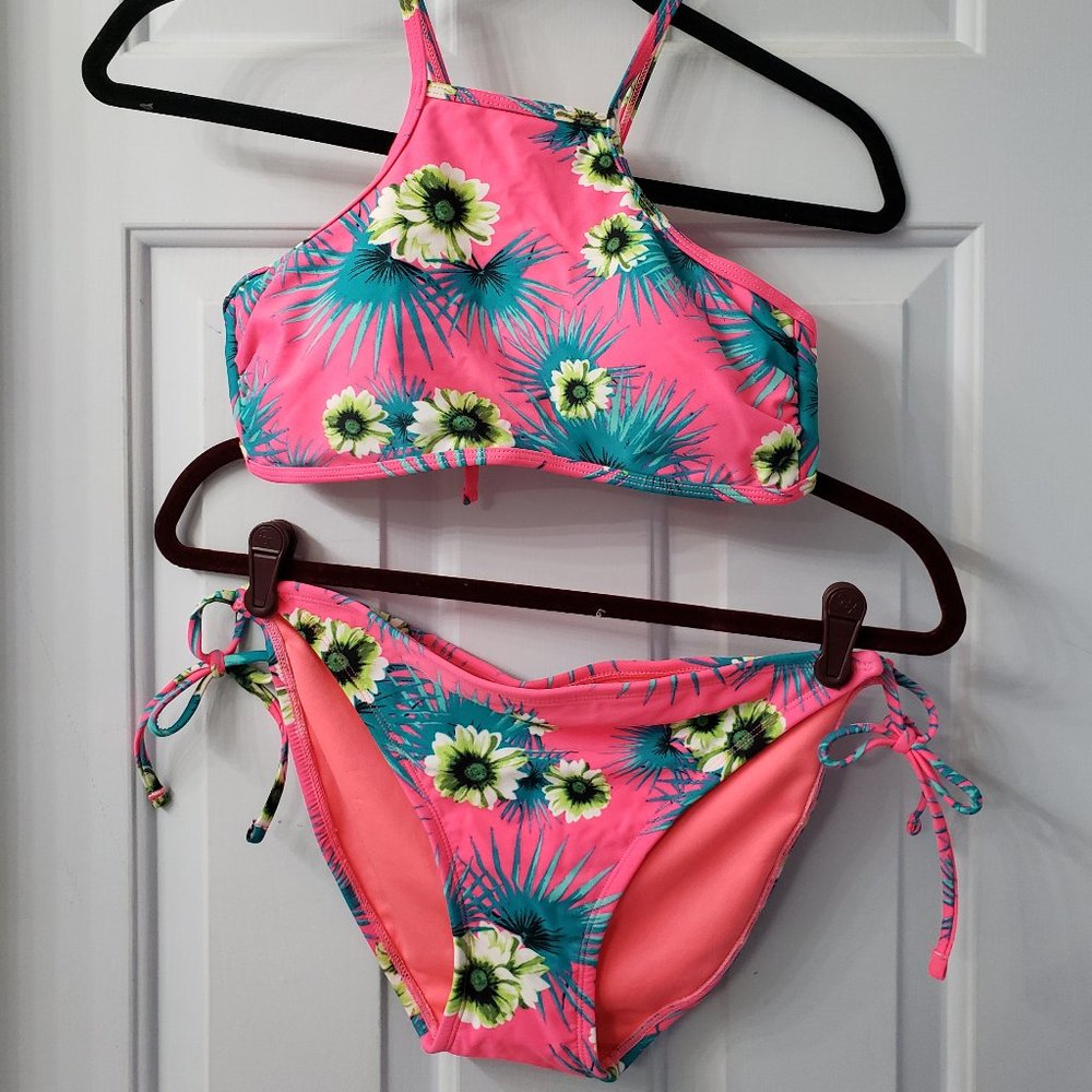Xhilaration {Target} tropical floral print bikini